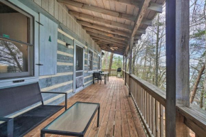 Lakefront Cabin with Boat Dock and Sunset Views!